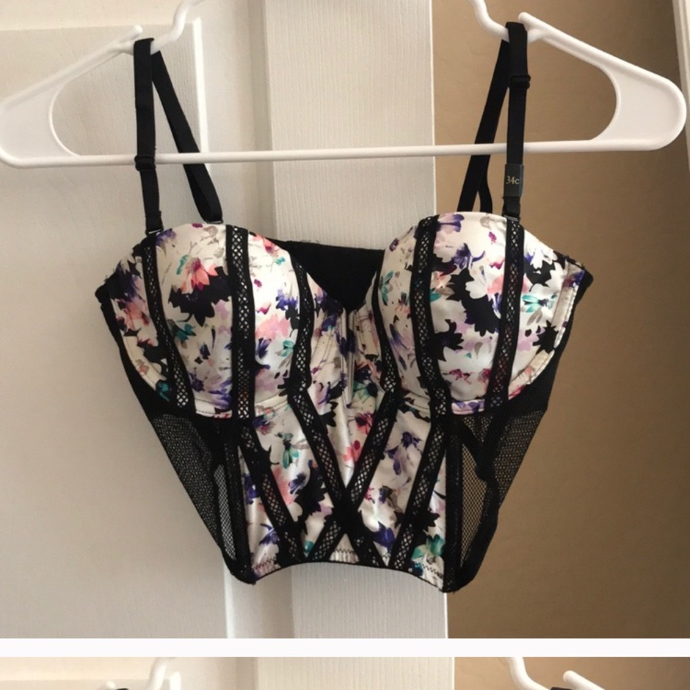 Floral Victoria Secret Corset